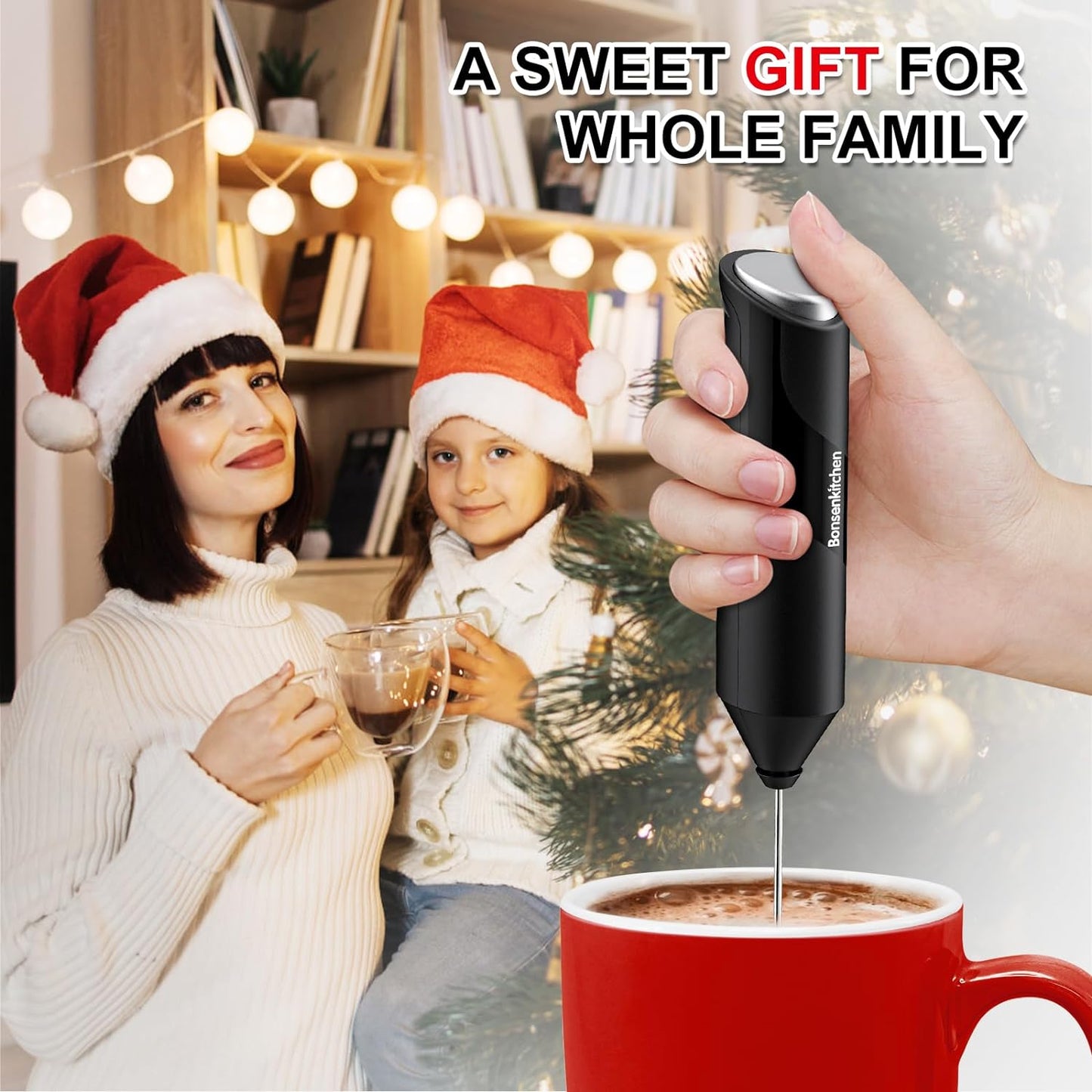 Premium Handheld Milk Frother